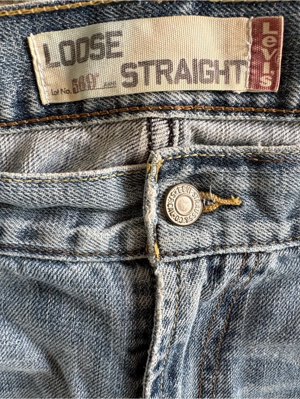 Vintage Levi's 569 Loose Straight 36x32 Baggy Y2K